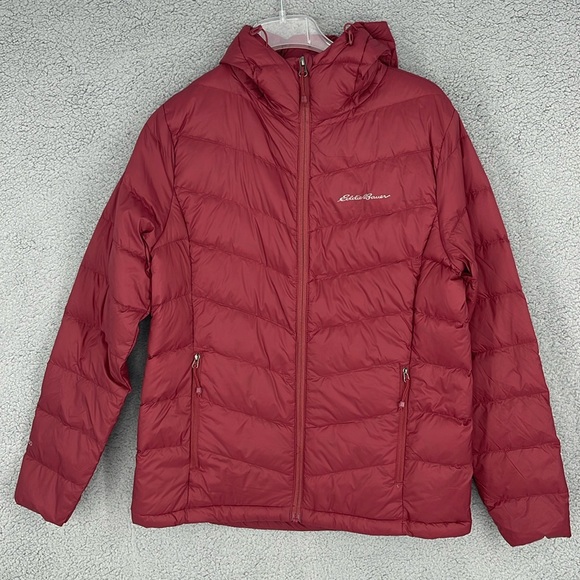 Eddie Bauer Jackets & Coats Eddie Bauer Rust Microlight Down